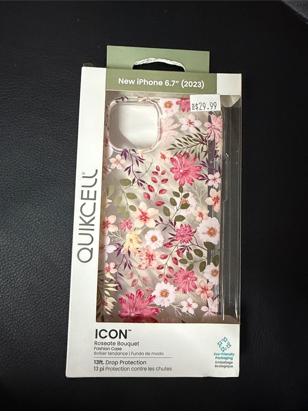 QUICKCELL Icon Roseate Bouquet Floral iPhone 6.7" (2023) Case - Pink Floral